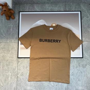 Burberry 經典字母logo情侶短袖