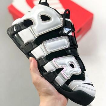 耐克NK Wmns Air More Uptempo University ...