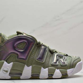 耐克Nike Wmns Air More Uptempo大Air 皮蓬經典高...