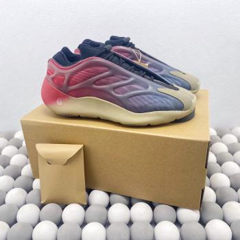 Yeezy 700V3 蓝粉渐变 霓虹 鞋子