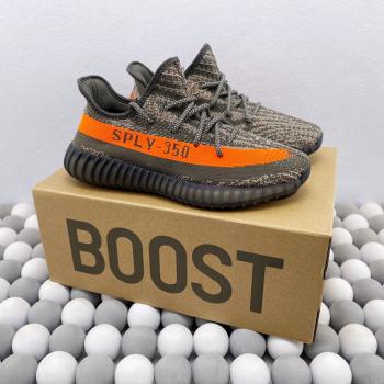 AD Yeezy Boost 350 灰橙 暗黑 天使系列鞋子