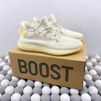 AD Yeezy Boost 350 白黃 變色小雛菊鞋子