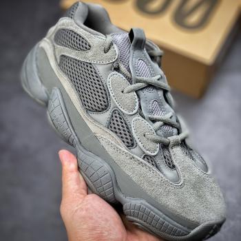 Adidas Yeezy 500  椰子復古老爹鞋系列/大地灰 酷灰鞋子