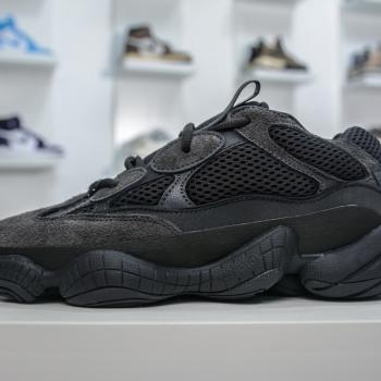 純原級別Adidas Yeezy 500 “Utility Black” 黑...