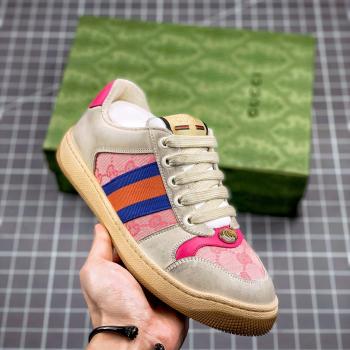 Gucci Distressed Screener sneaker 經典原型...