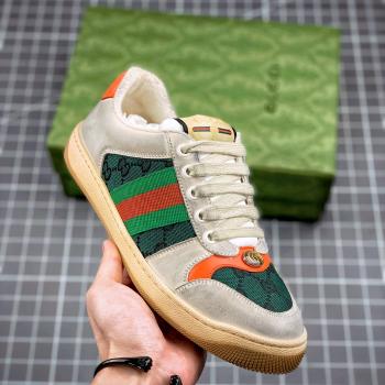 Gucci Distressed Screener sneaker 經典原型...