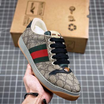 Gucci Distressed Screener sneaker 经典原型...