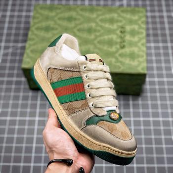 Gucci Distressed Screener sneaker 經典原型...