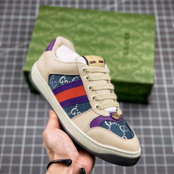 Gucci Distressed Screener sneaker 經典原型...