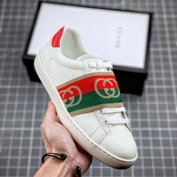 Gucci Distressed Screener sneaker 經典原型...