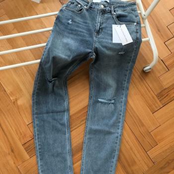 calvin klein凱文克萊 破洞 牛仔褲J320655