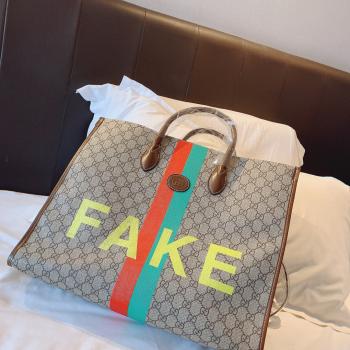 新款FAKE系列 手提大托特tote GUCCI包包