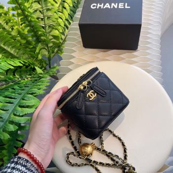 CHANEL 2022 春夏新品 鏈條金球mini 盒子包