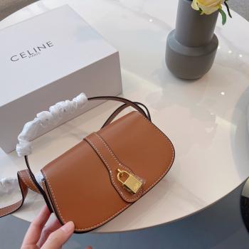 Celine/賽琳     新款鎖頭馬鞍包